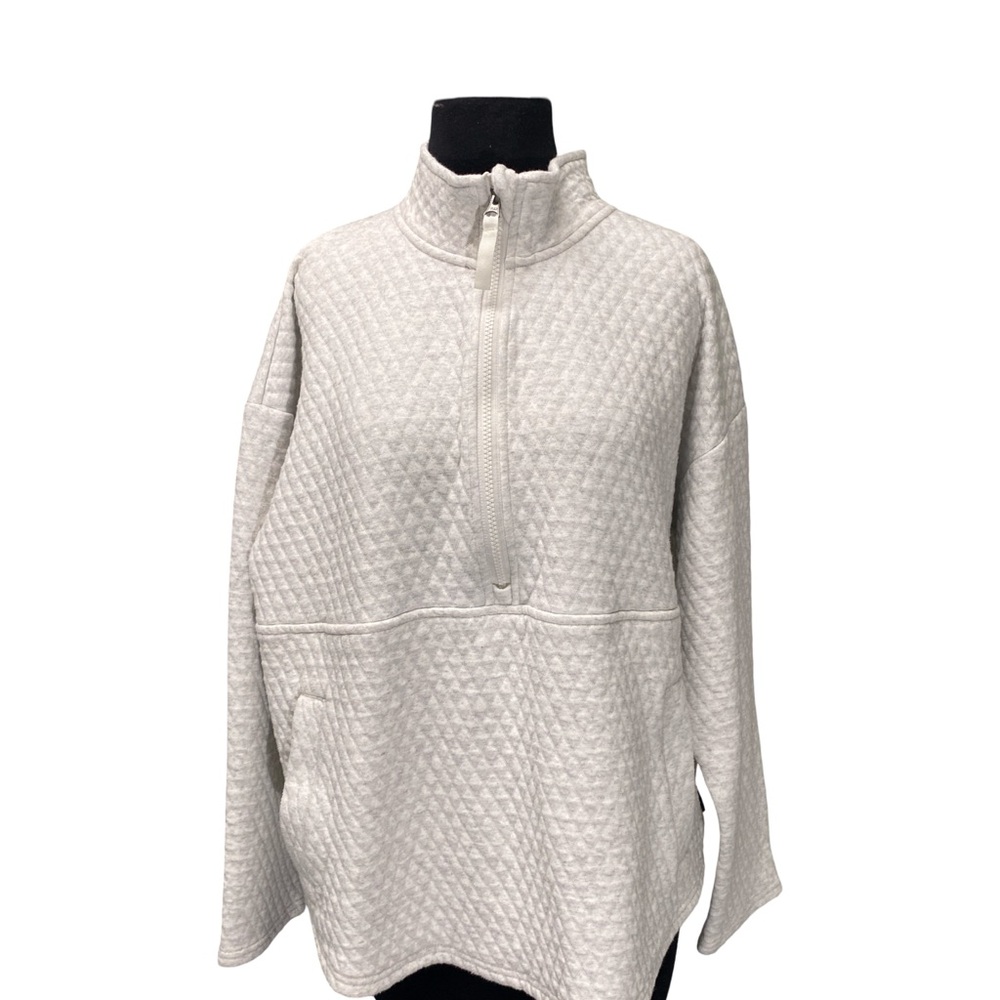Eddie Bauer Women’s Quilted Pullover Hoodie Sz XL VGUC